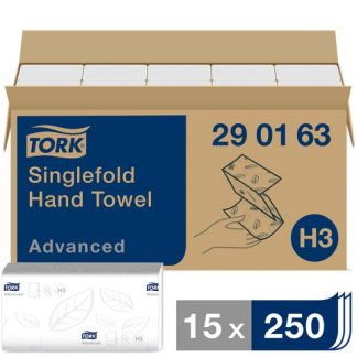 Tørkeark TORK Advance singlef 2L H3(250)