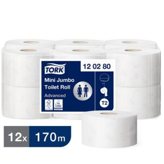 Toalettpapir TORK Advance 2L T2 170m