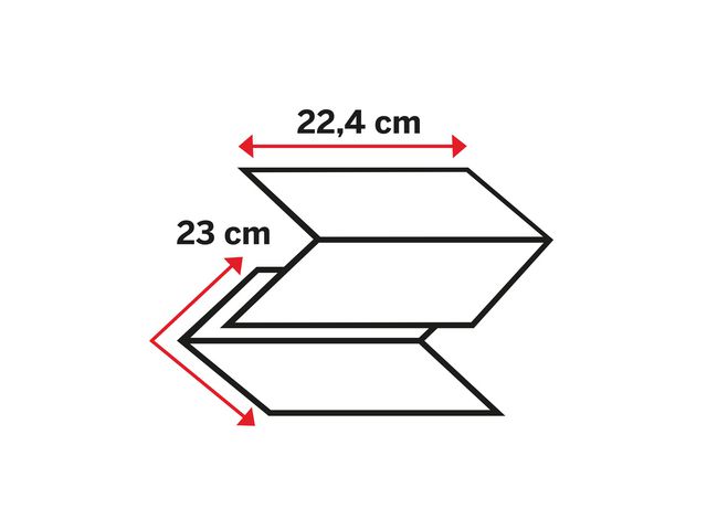 Tørkeark KATRIN Zig Zag 2L (200) - Bilde 3