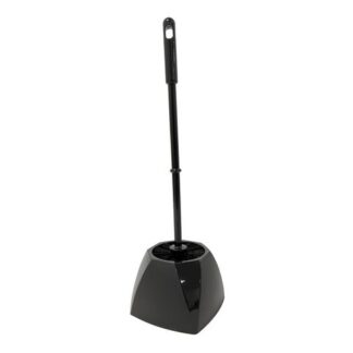 Toalettbørste MAX m/holder sort