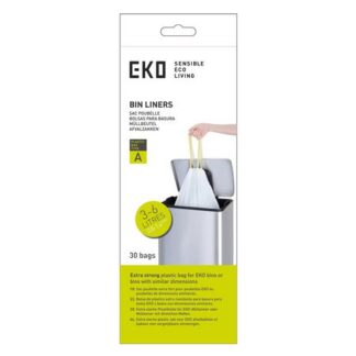 Avfallspose EKO A 35x40cm 3-6L hvit (30)